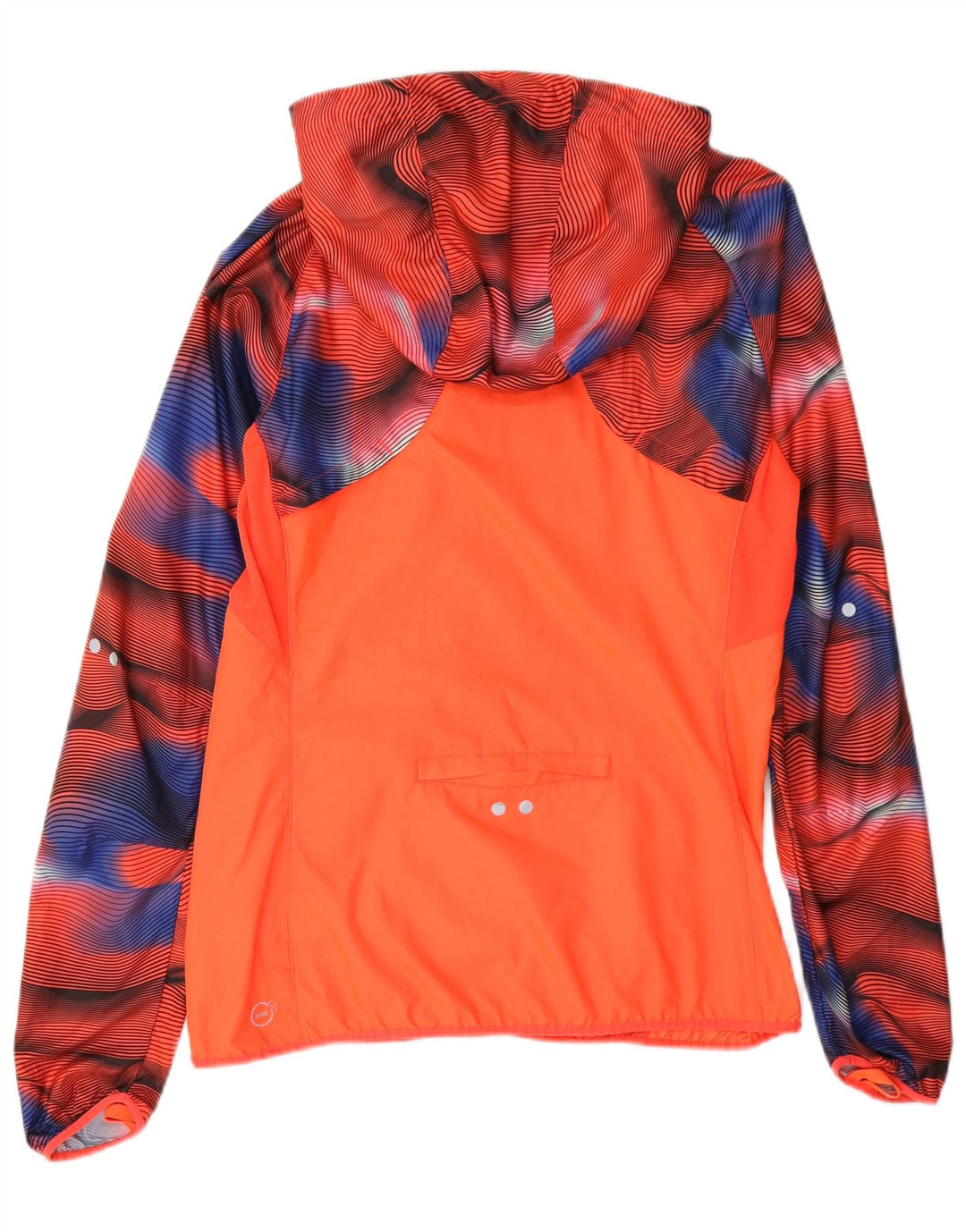 Puma γυναικεία αθλητική φόρμα με κουκούλα Top Jacket UK 10 Μικρά πολύχρωμα γεωμετρικά