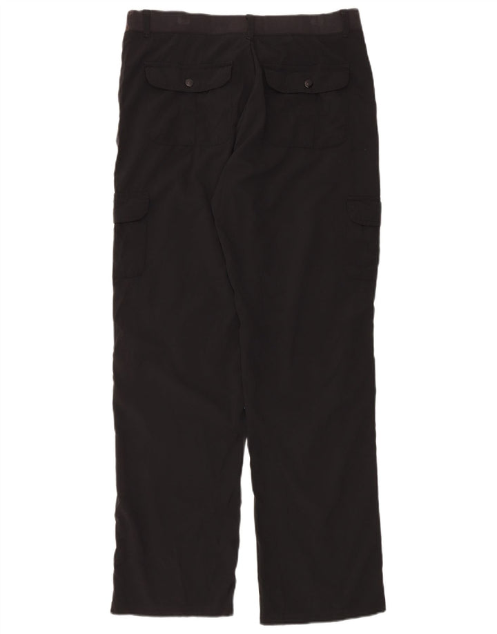 Lee Γυναικείο Παντελόνι Cargo με Χαλαρή Εφαρμογή US 8 Medium W32 L32 μαύρο πολυεστέρα