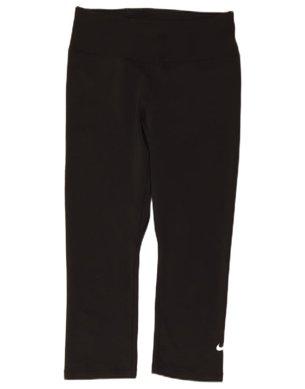 Γυναικεία κολάν Nike Dri Fit Capri UK 10 Small Black Polyester