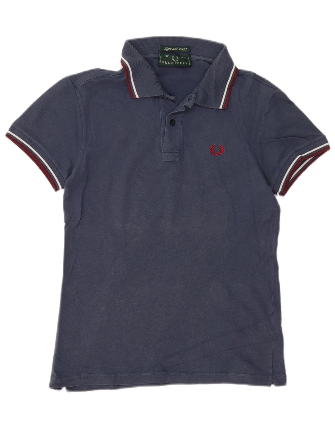FRED PERRY Ανδρικό μπλουζάκι πόλο Μικρό Navy Blue βαμβακερό