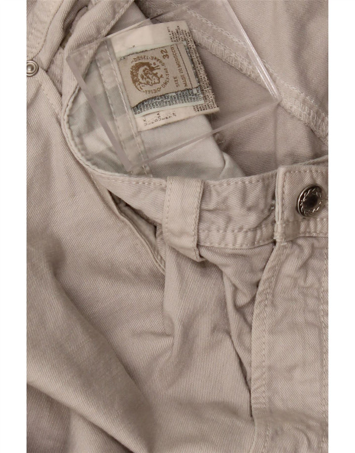 DIESEL Mens Slim Jeans W32 L33 Grey Cotton