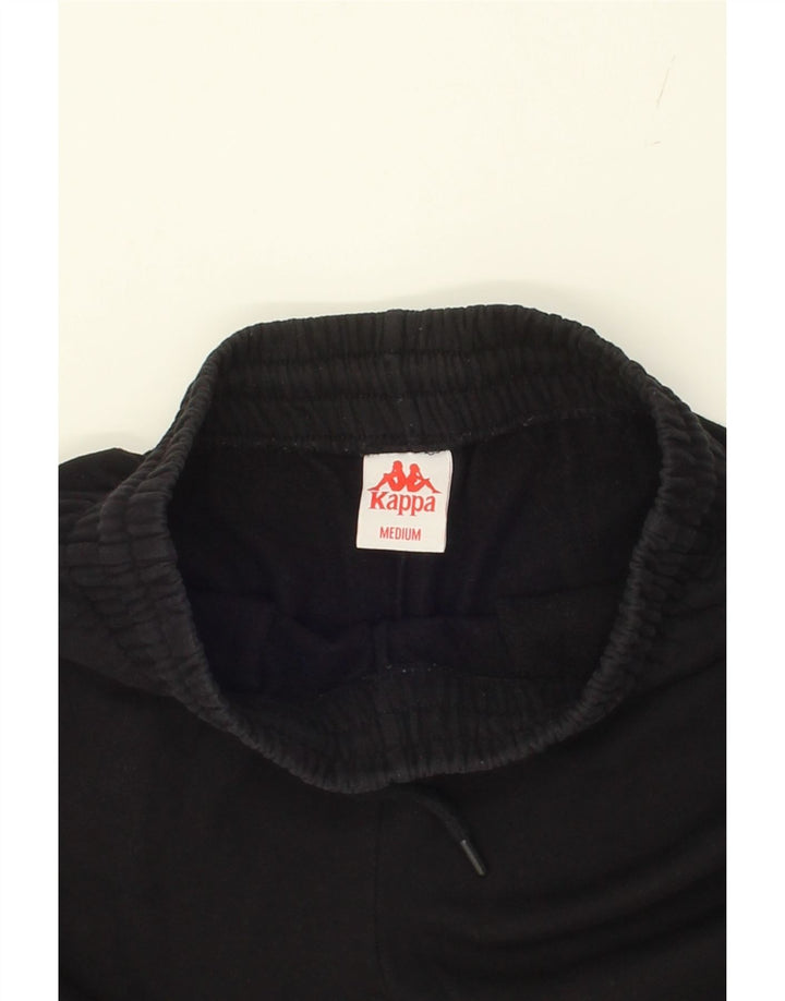 KAPPA Mens Tracksuit Trousers Joggers Medium  Black Cotton Vintage Kappa and Second-Hand Kappa from Messina Hembry 