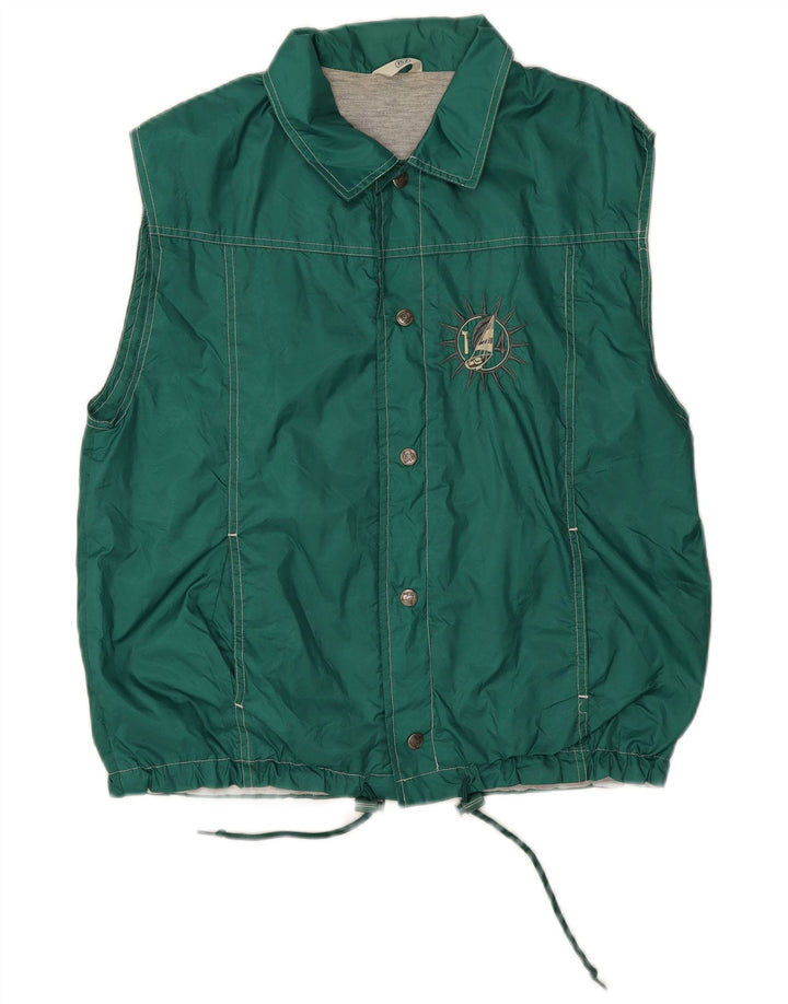 Regatta Boys Graphic Gilet 12-13 Years Green Polyamide