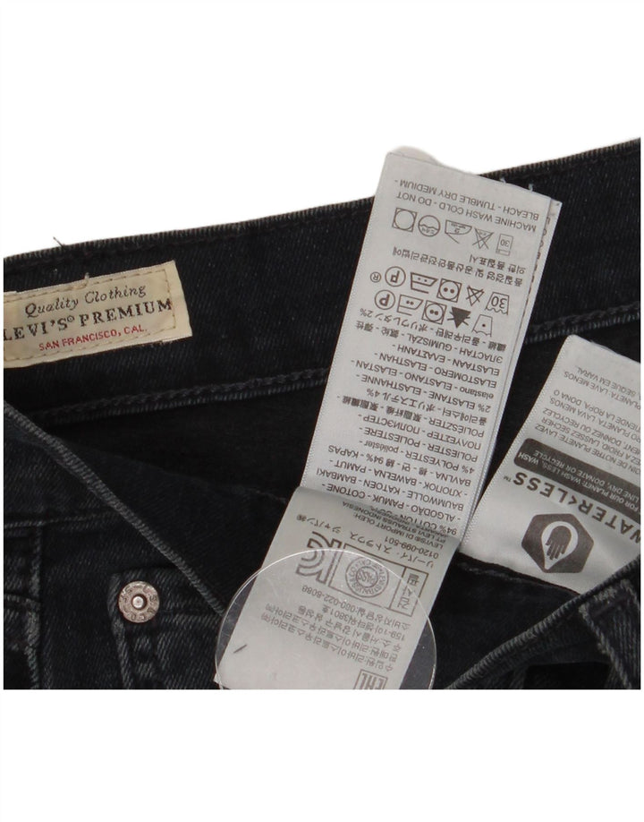 Levi's Mens 511 Slim Jeans W34 L34 Navy Blue Cotton