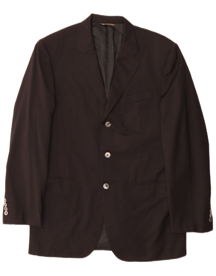 Cerruti 1881 Ανδρικό τζάκετ με 3 κουμπιά Blazer IT 50 Large Μαύρο
