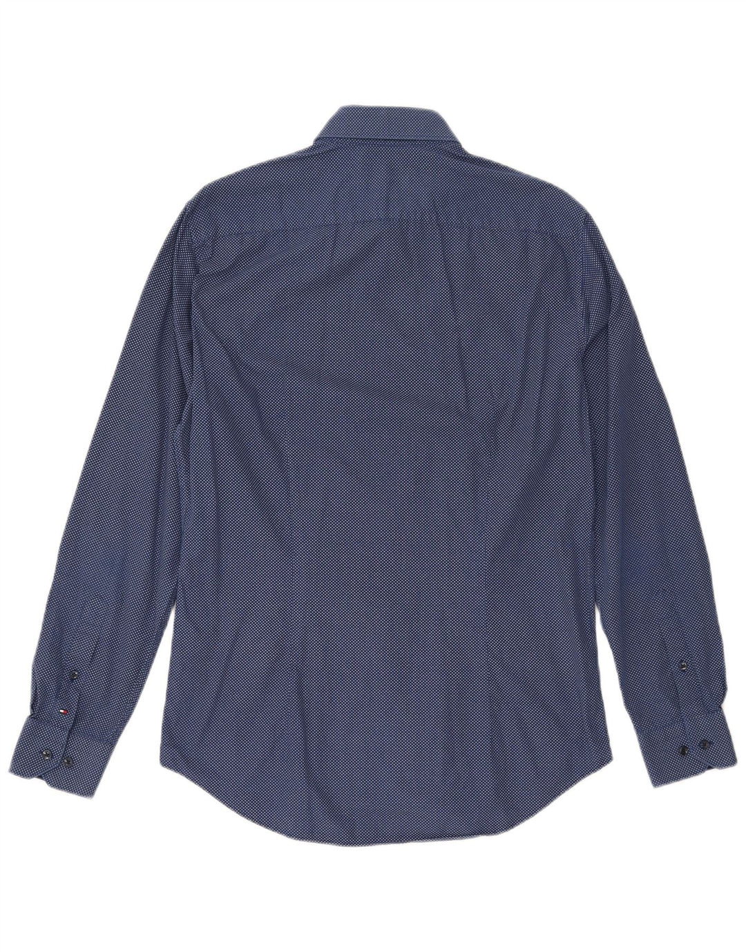 TOMMY HILFIGER Ανδρικό πουκάμισο Abstract Pattern Μέγεθος 15 1/2 39 Medium Navy Blue