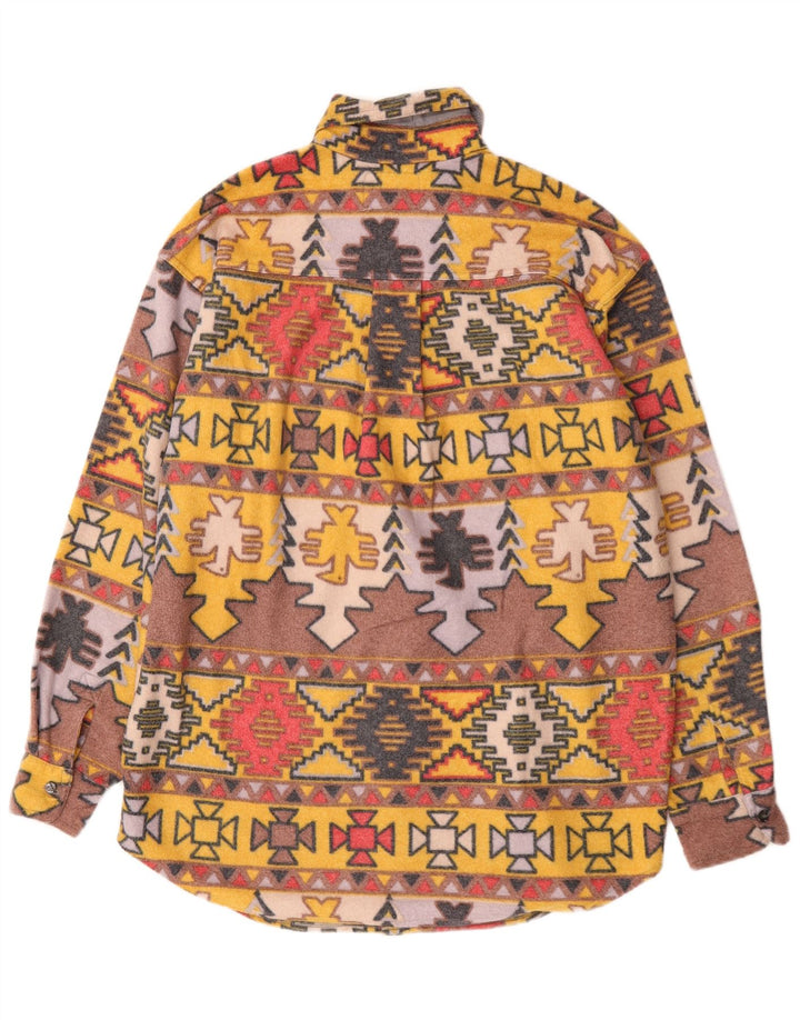 Sinful Ανδρικό Fleece Φανελένιο Πουκάμισο Μεγάλο Πολύχρωμο Γεωμετρικό
