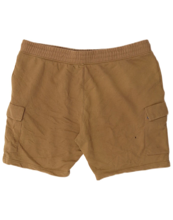 Ανδρικό αθλητικό σορτς Marks & Spencer Regular Fit 2XL Μπεζ βαμβακερό