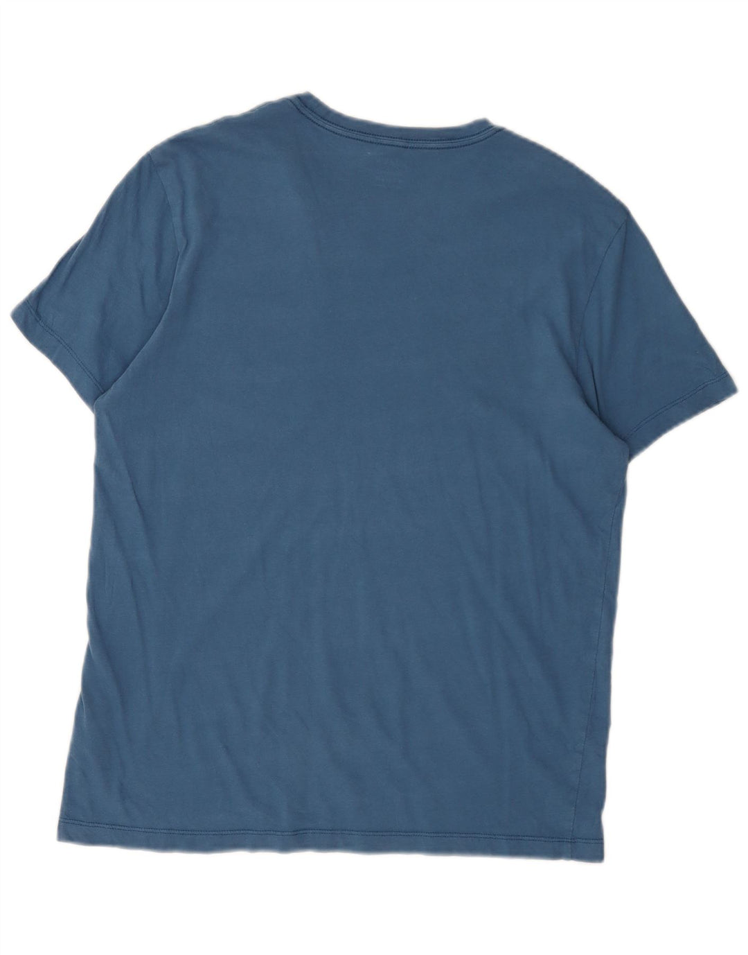 J. CREW Ανδρικό T-Shirt Slim Fit Top Μεσαίο μπλε βαμβακερό