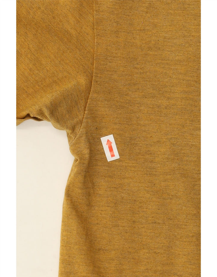 JULES Mens T-Shirt Top Medium Yellow Cotton Vintage Jules and Second-Hand Jules from Messina Hembry 