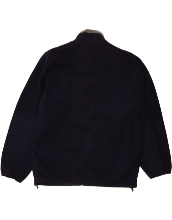 SCHOTT Ανδρικό Fleece Jacket UK 40 Large Navy Blue Polyester