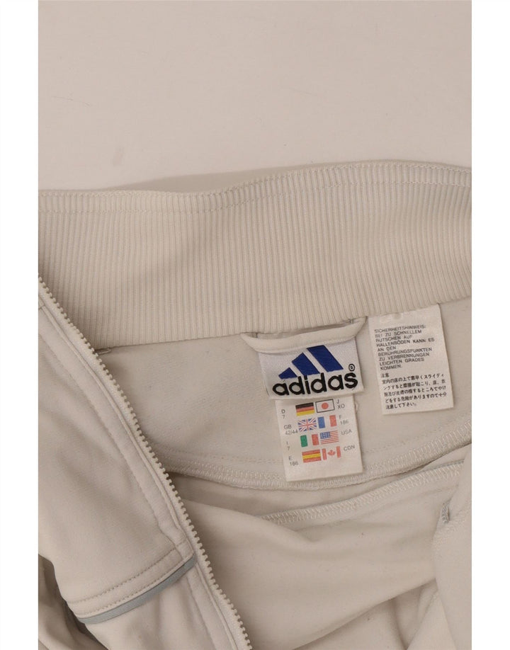 Ανδρική φόρμα ADIDAS Top Jacket UK 42/44 Large White Polyester