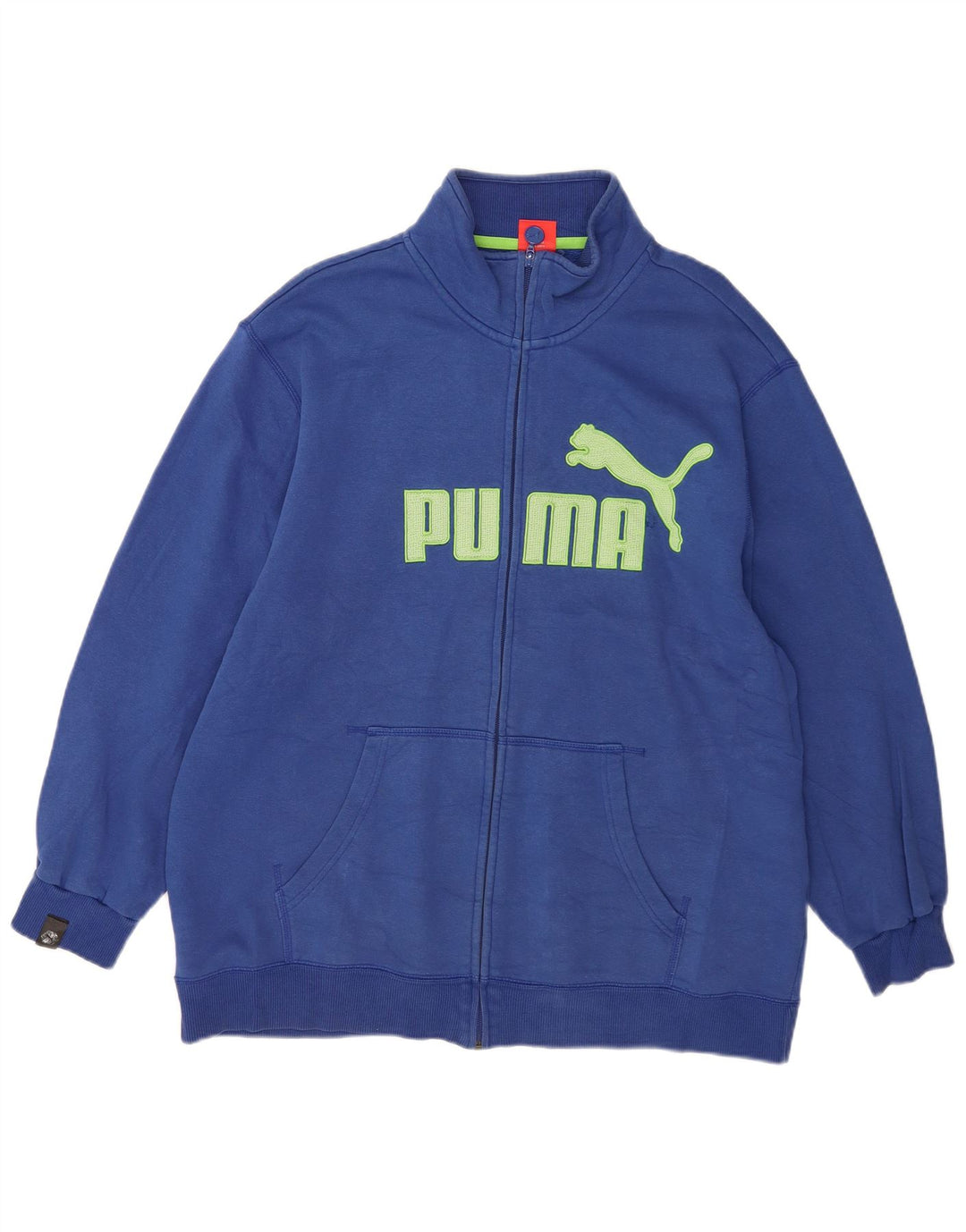 Ανδρική αθλητική φόρμα Puma Graphic Top Jacket 2XL Blue Cotton