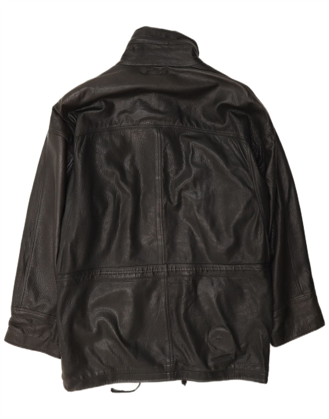 Pierre Cardin Ανδρικό Δερμάτινο Μπουφάν UK 42 XL Μαύρο