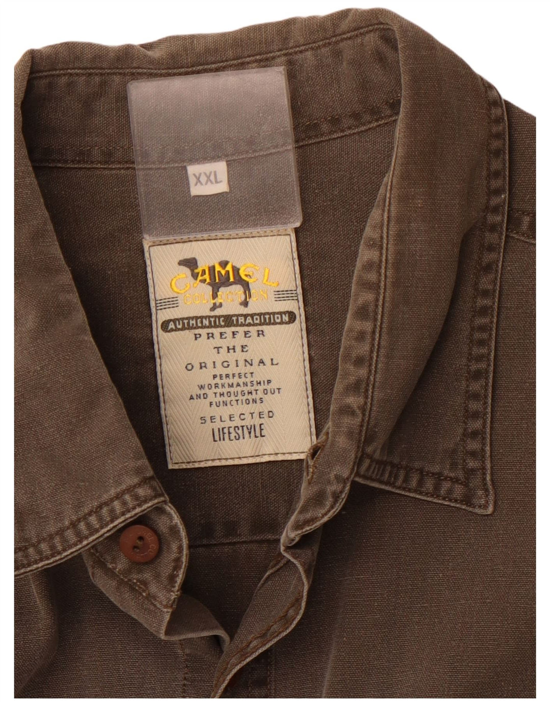 Ανδρικό πουκάμισο CAMEL ACTIVE 2XL Καφέ