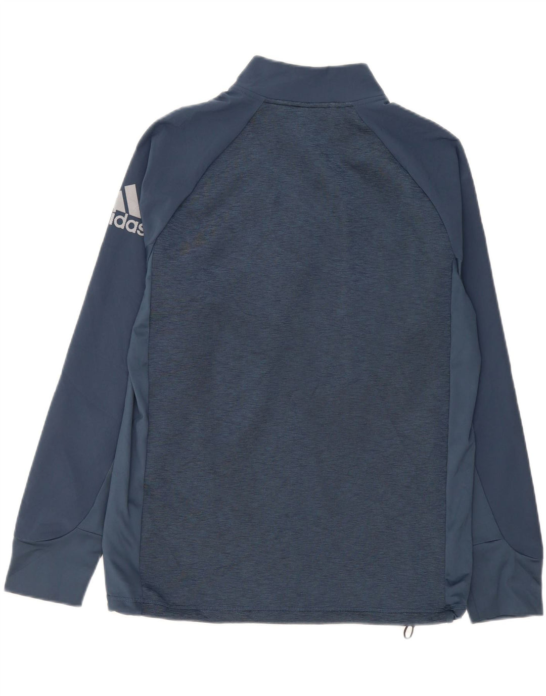 Ανδρική φόρμα πουλόβερ με φερμουάρ ADIDAS Top Medium Navy Blue Flecked