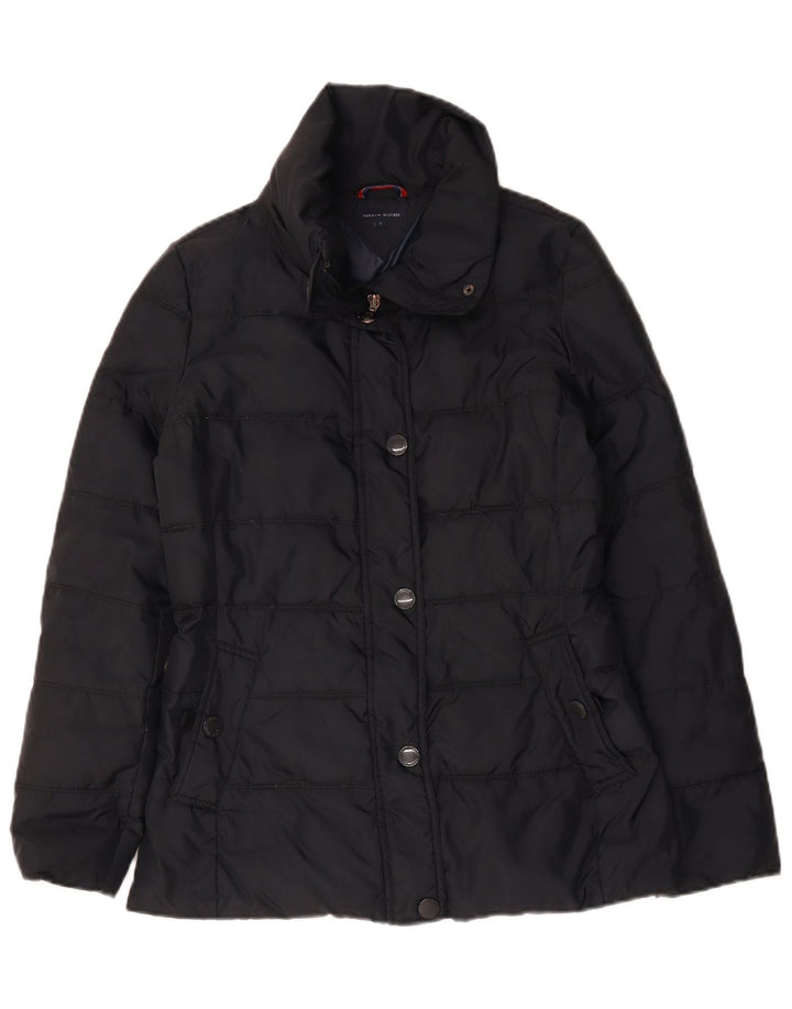 Tommy Hilfiger Γυναικείο μπουφάν με επένδυση UK 10 Small Navy Blue