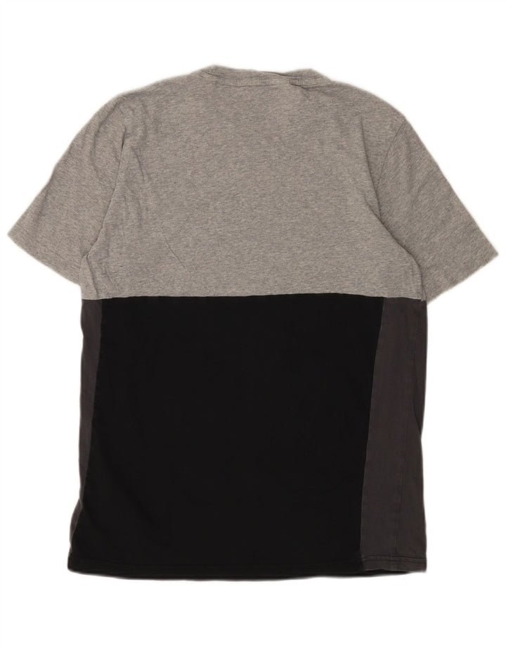 Γραφικό μπλουζάκι ADIDAS για αγόρια τοπ 15-16 ετών Γκρι χρώματος βαμβακερό