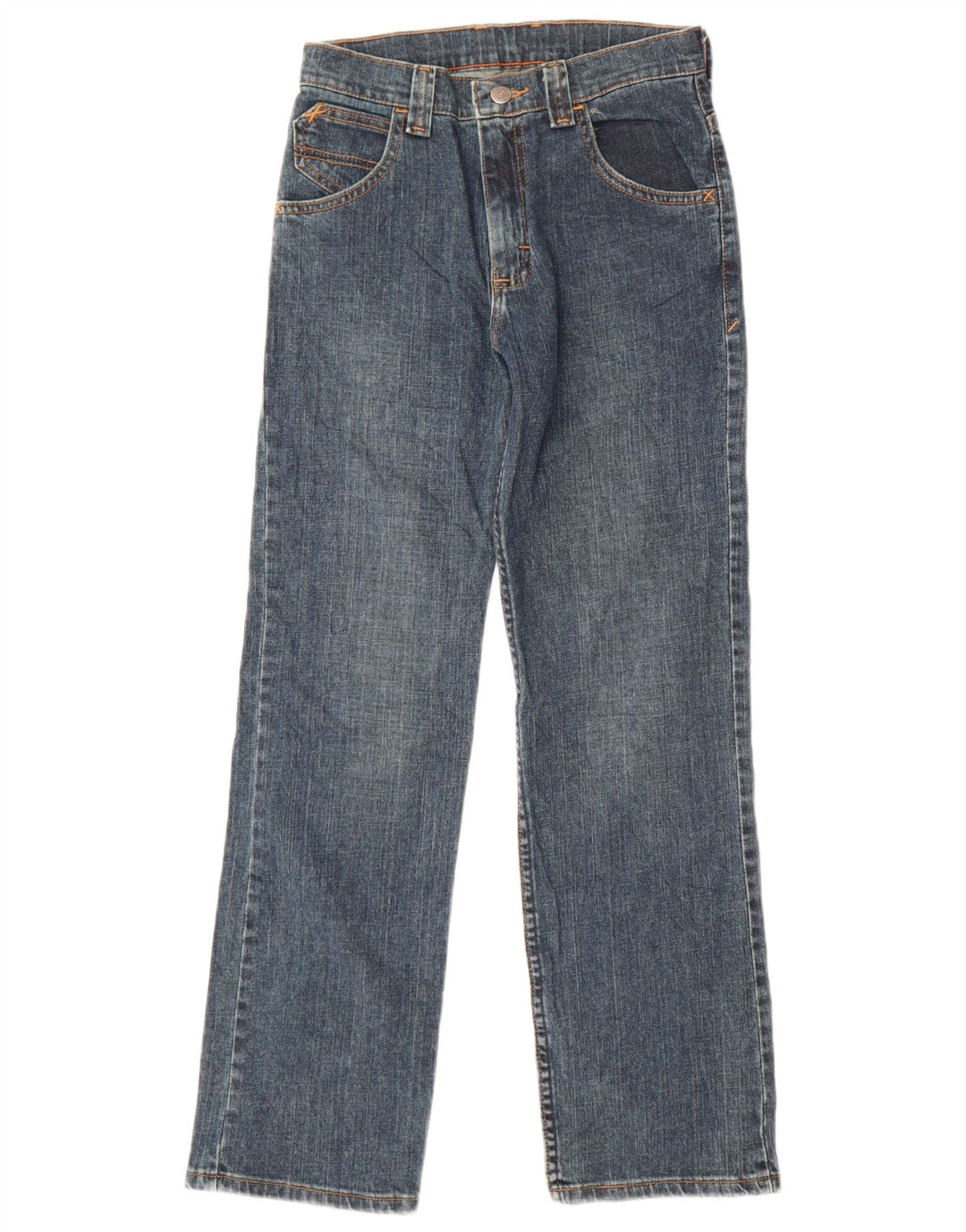 Wrangler Boys Slim Jeans 13-14 ετών W30 L28 Μπλε βαμβακερό