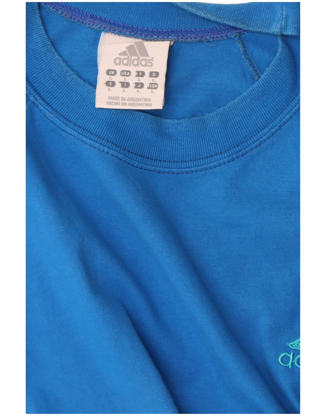 Ανδρικό T-Shirt Adidas Top Large Blue