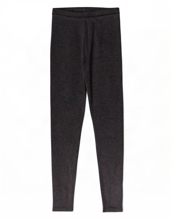 Zara Γυναικείο κολάν UK 8 Small Black Spotted Polyester