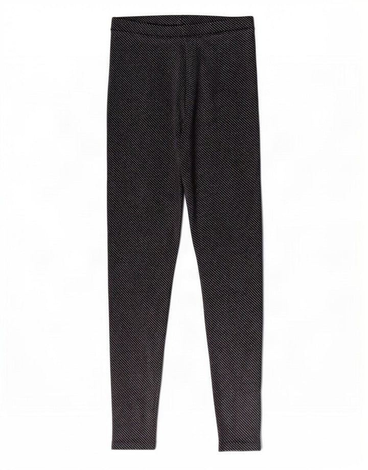 Zara Γυναικείο κολάν UK 8 Small Black Spotted Polyester