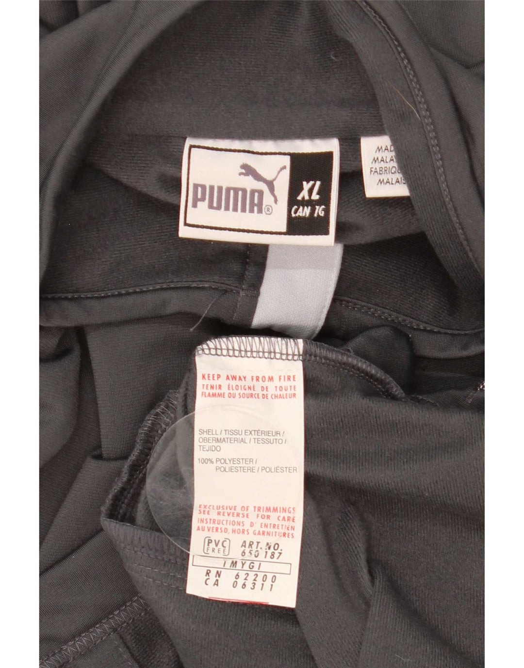 Ανδρική φόρμα Puma Top Jacket XL Grey Colourblock Polyester