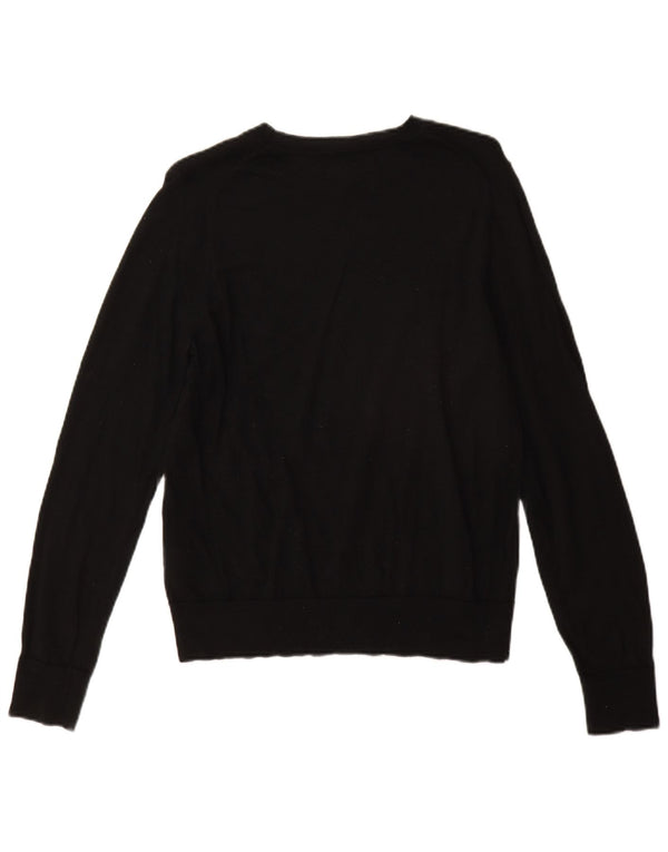 Banana Republic Γυναικείο πουλόβερ με λαιμόκοψη UK 14 Medium Black