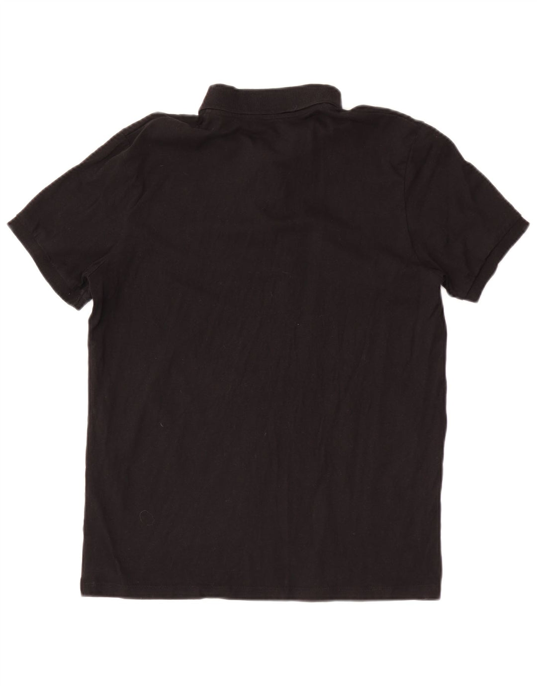 Ανδρικό μπλουζάκι πόλο Jack & Jones, μεσαίο μαύρο βαμβακερό