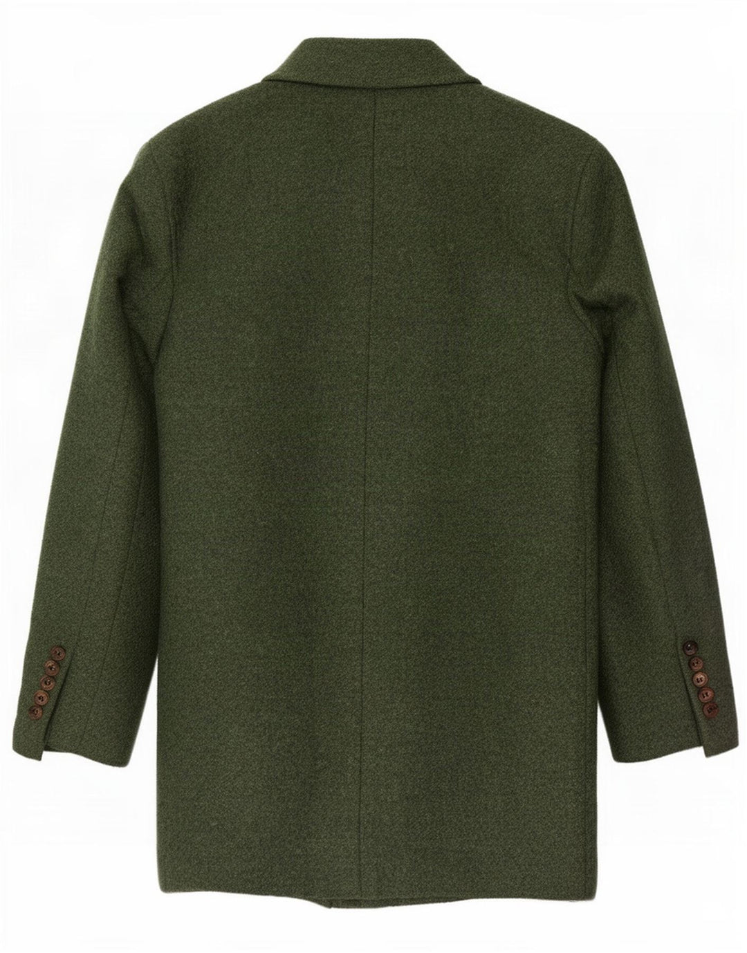Vintage Ανδρικό Πανωφόρι IT 44 XS Green Wool