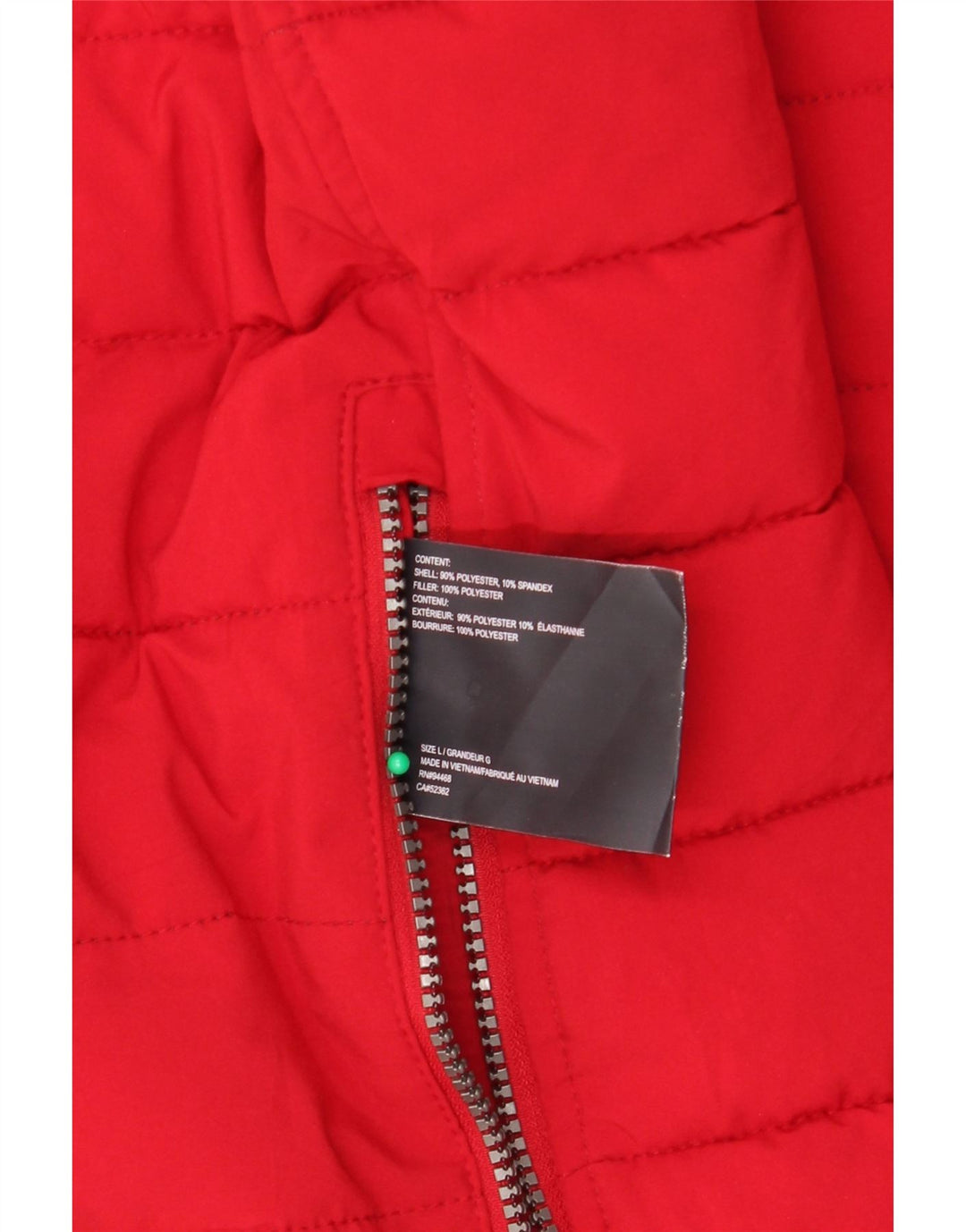 NAUTICA Ανδρικό αναστρέψιμο μπουφάν με επένδυση UK 40 μεγάλο μαύρο καμουφλάζ