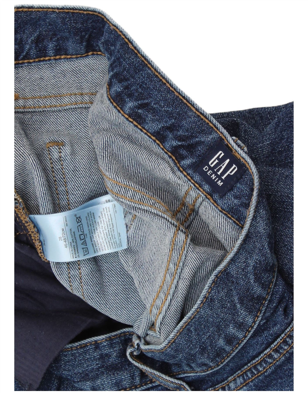 GAP Ανδρικό Slim Jeans W28 L29 Μπλε Βαμβακερό