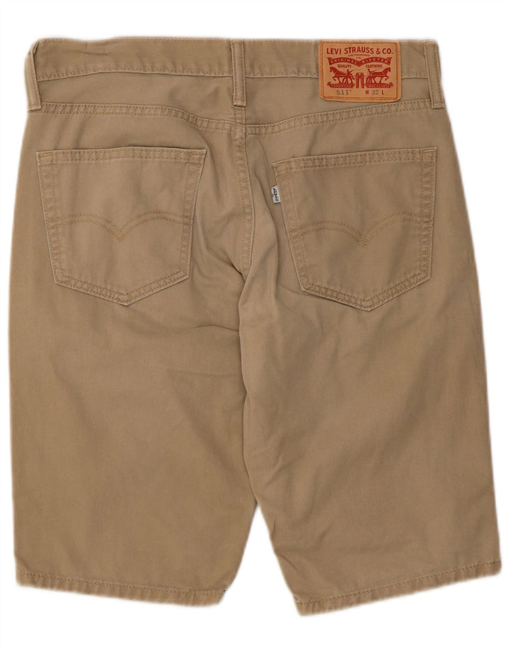 Ανδρικό σορτς Levi's 511 Casual W32 Βαμβακερό μεσαίο μπεζ