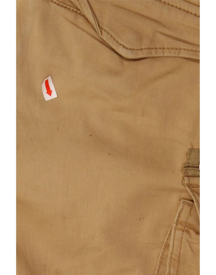 JACK & JONES Ανδρικό σορτς Cargo Small W32 Μπεζ βαμβακερό