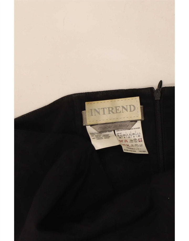 Intrend Γυναικείο Στράπλες Φόρεμα UK 8 Small Black Acetate