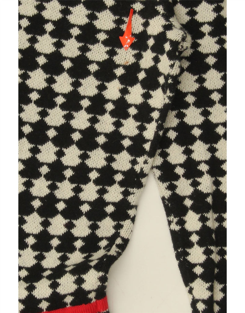 BANANA REPUBLIC Womens Boat Neck Jumper Sweater UK 10 Small Black Vintage Banana Republic and Second-Hand Banana Republic from Messina Hembry 