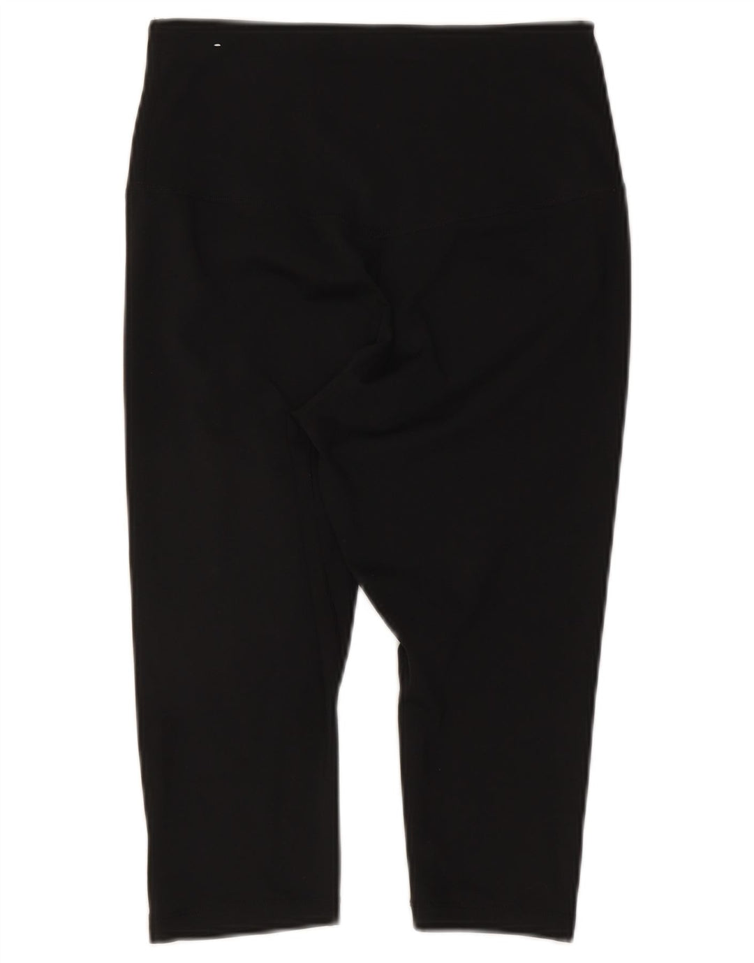 Γυναικεία κολάν Nike Dri Fit Capri UK 12 μεσαίου μαύρου πολυεστέρα