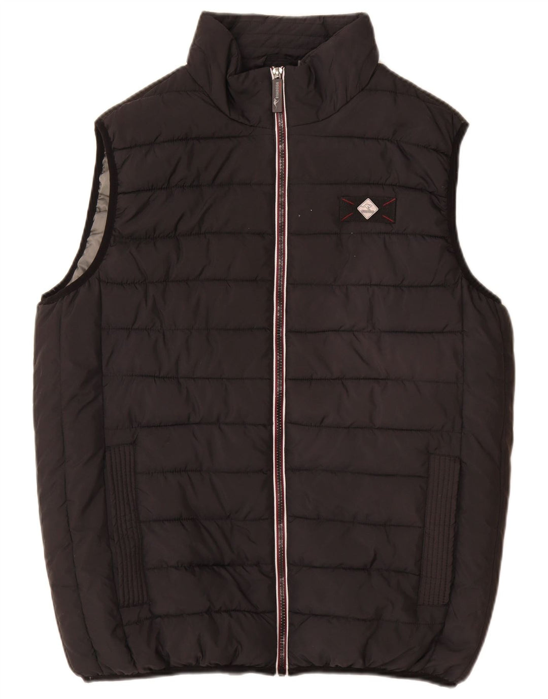 Roadsign Mens Padded Gilet UK 42 XL Μαύρος πολυεστέρας