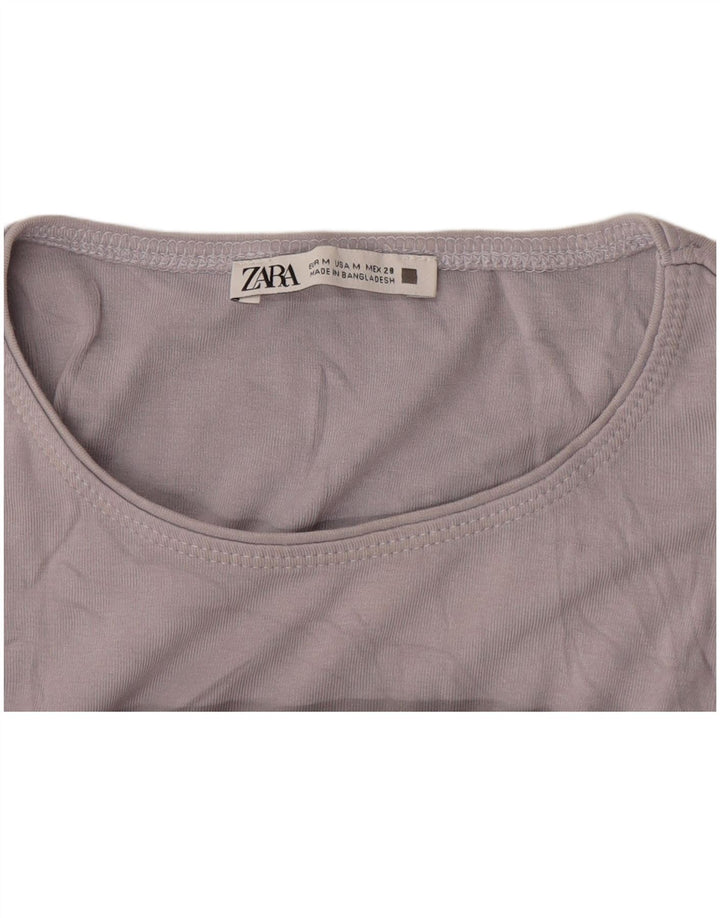 Zara Γυναικείο Γιλέκο Τοπ UK 12 Medium Grey