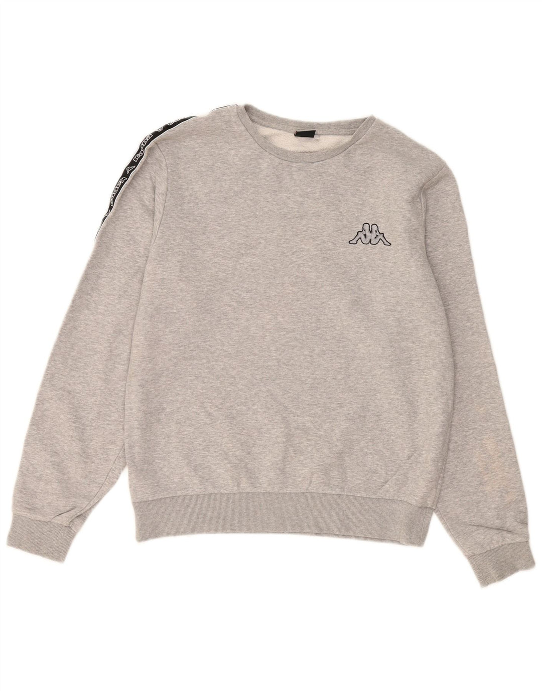 Ανδρικό γραφικό φούτερ KAPPA Jumper μεγάλο γκρι βαμβακερό