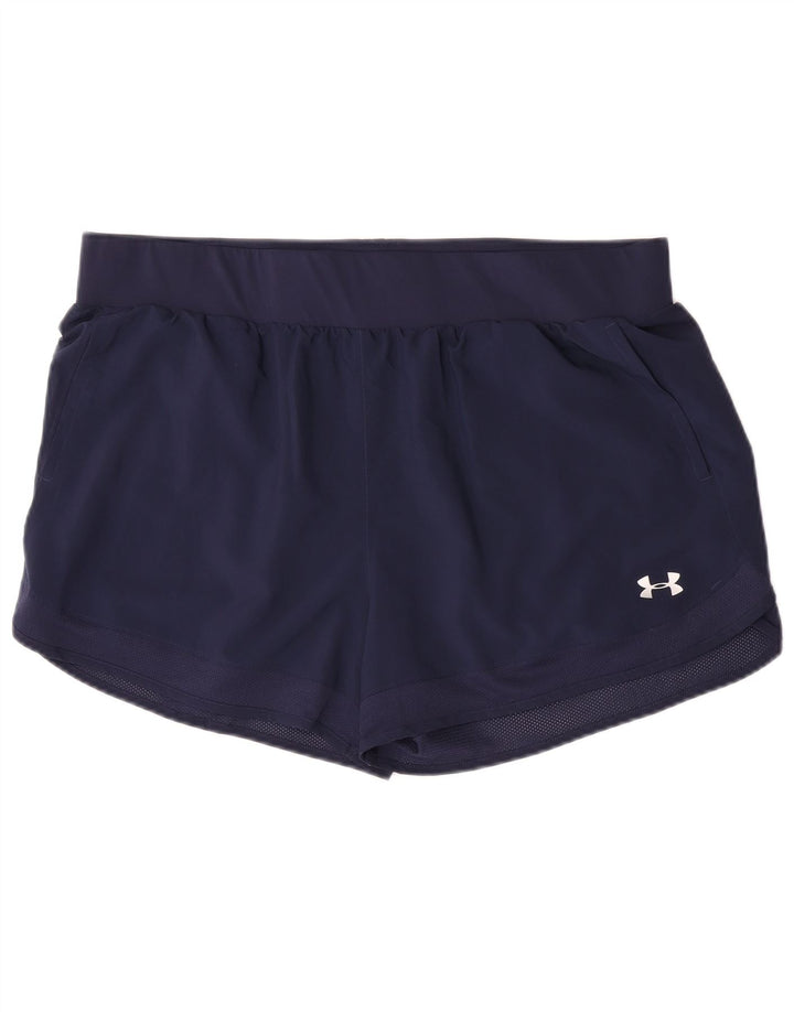 Under Armour Γυναικείο αθλητικό σορτς UK 20 2XL Navy Blue Polyester