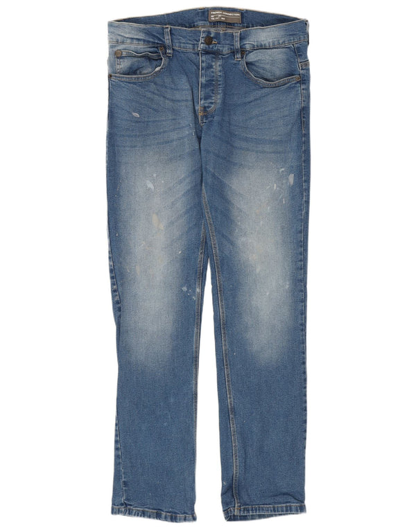 French Connection Ανδρικό Slim Jeans W32 L32 Μπλε βαμβακερό