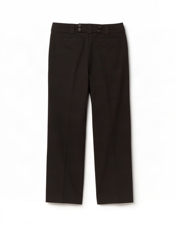 Marks & Spencer Γυναικεία Bootcut Casual Παντελόνι UK 12 Medium W30 L30 Black