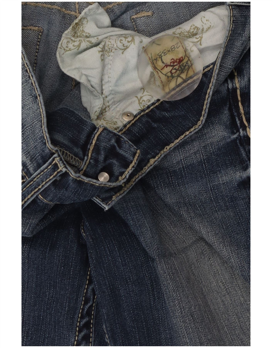 BKE Γυναικείο Τζιν μποτάκι W28 L33 Μπλε βαμβακερό