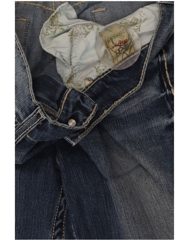 BKE Γυναικείο Τζιν μποτάκι W28 L33 Μπλε βαμβακερό