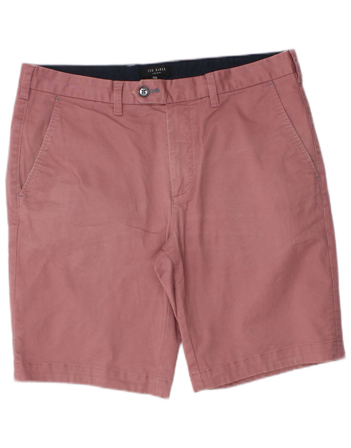 Ανδρικό σορτς Chino Ted Baker W32 Medium Pink