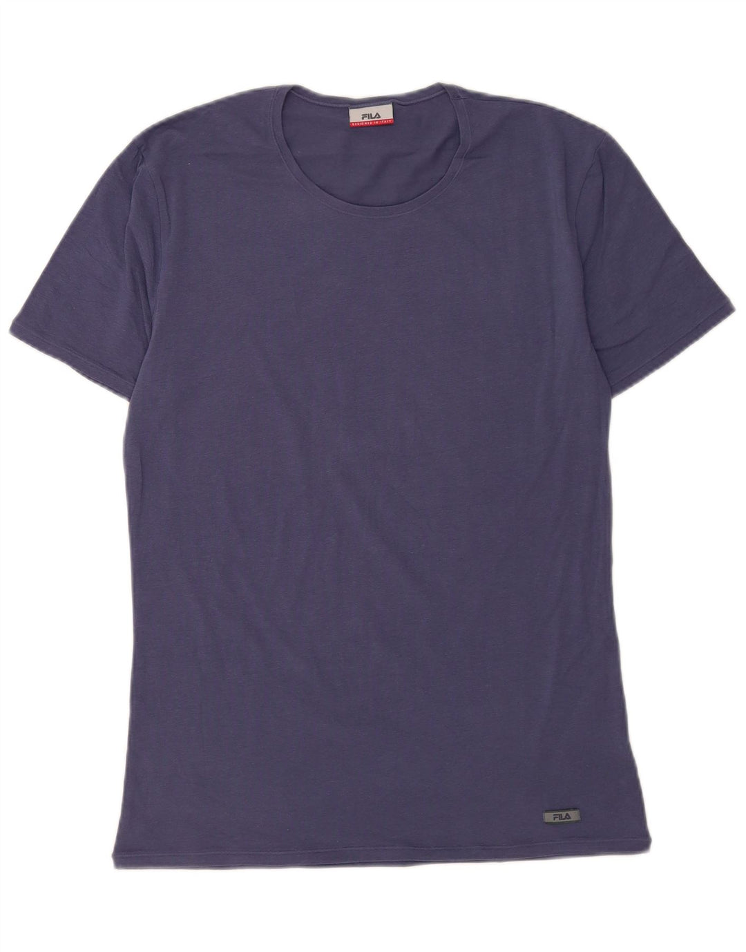 Fila Γυναικείο T-Shirt Top UK 14 Large Navy Blue