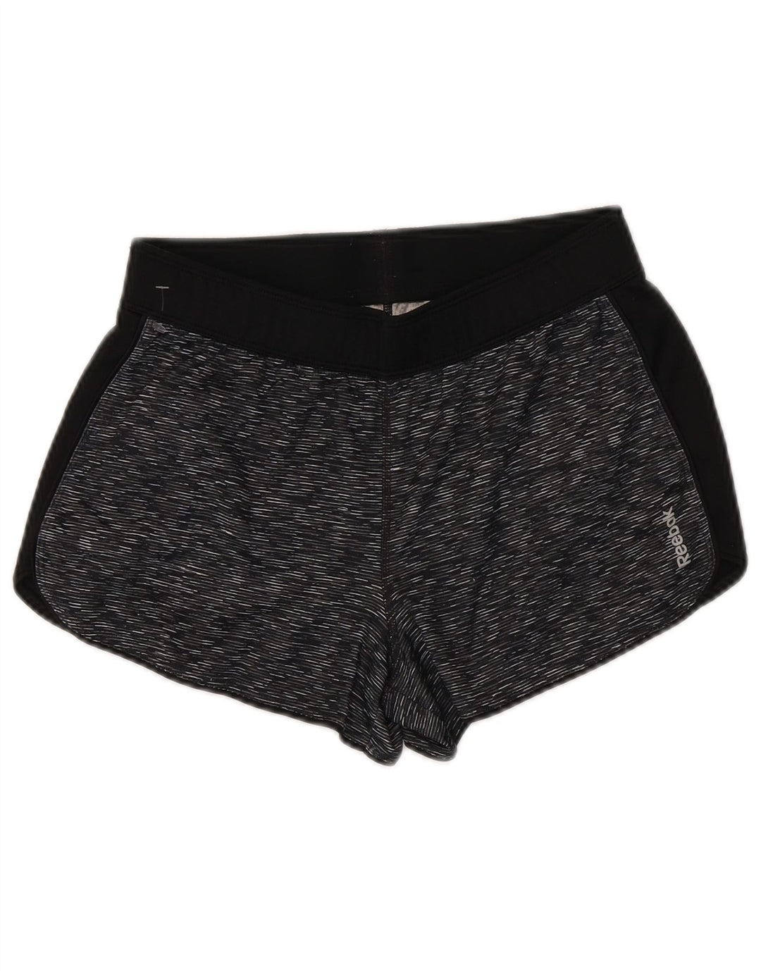 Γυναικείο αθλητικό σορτς REEBOK UK 10 Small Grey Flecked Polyester