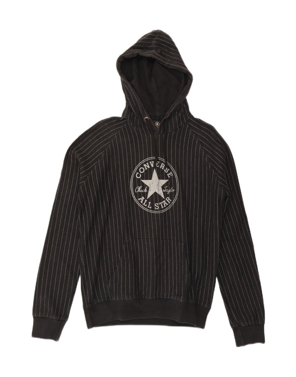 CONVERSE Ανδρικό Chuck Taylor Graphic Hoodie Jumper Μεσαίο μαύρο ριγέ