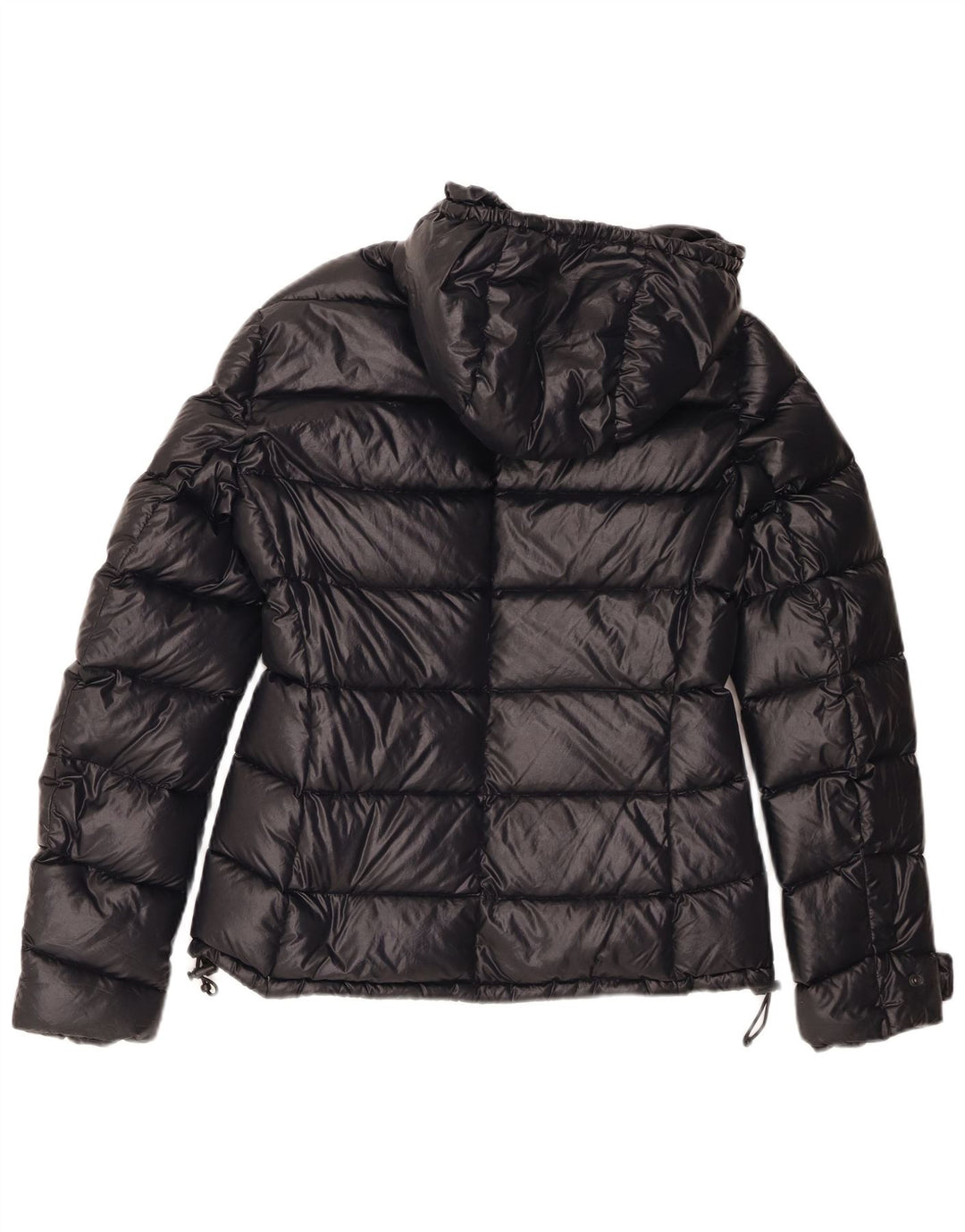 Aspesi Γυναικείο μπουφάν με κουκούλα UK 14 Medium Black Polyamide